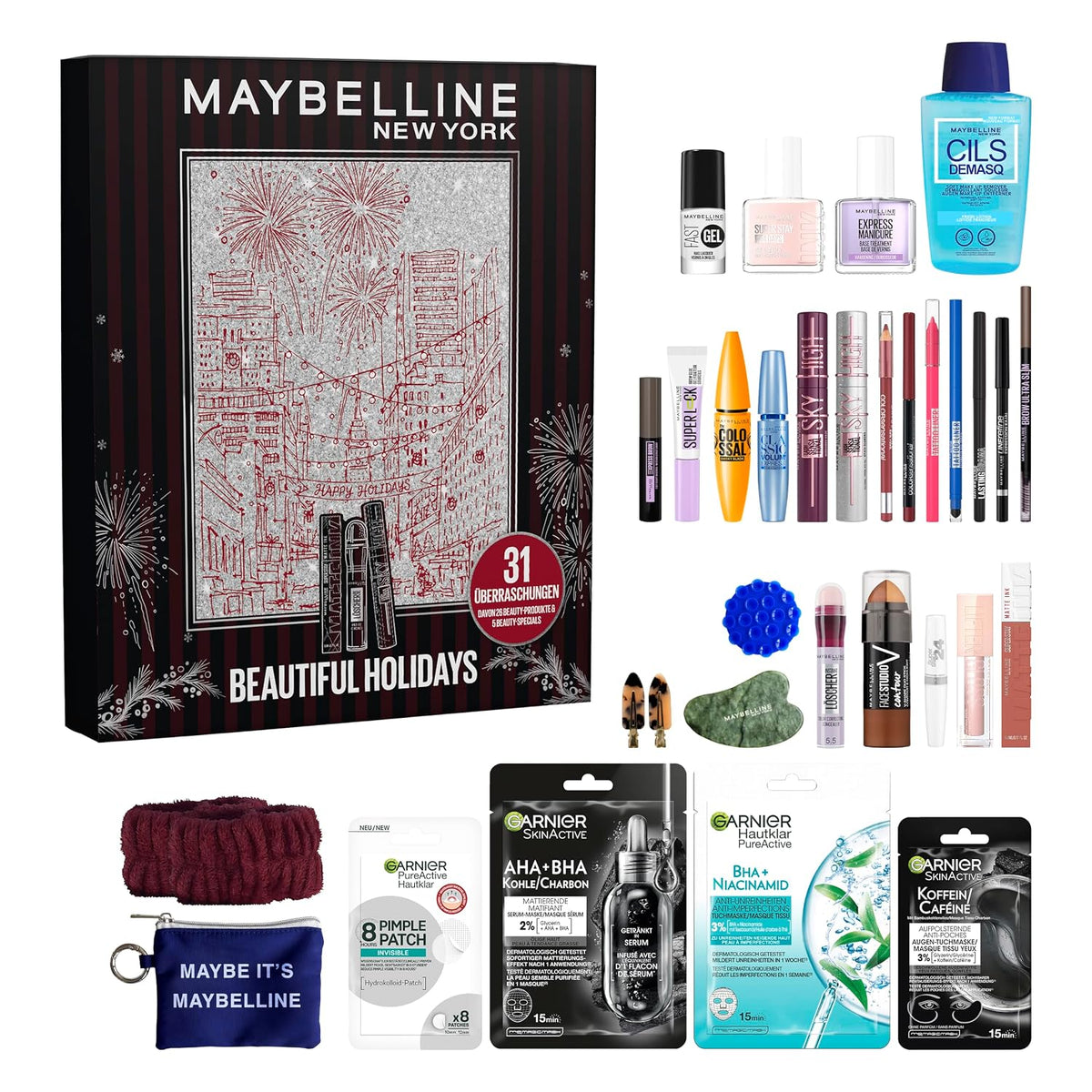 Maybelline New York Advent Calendar 31-Door 2026