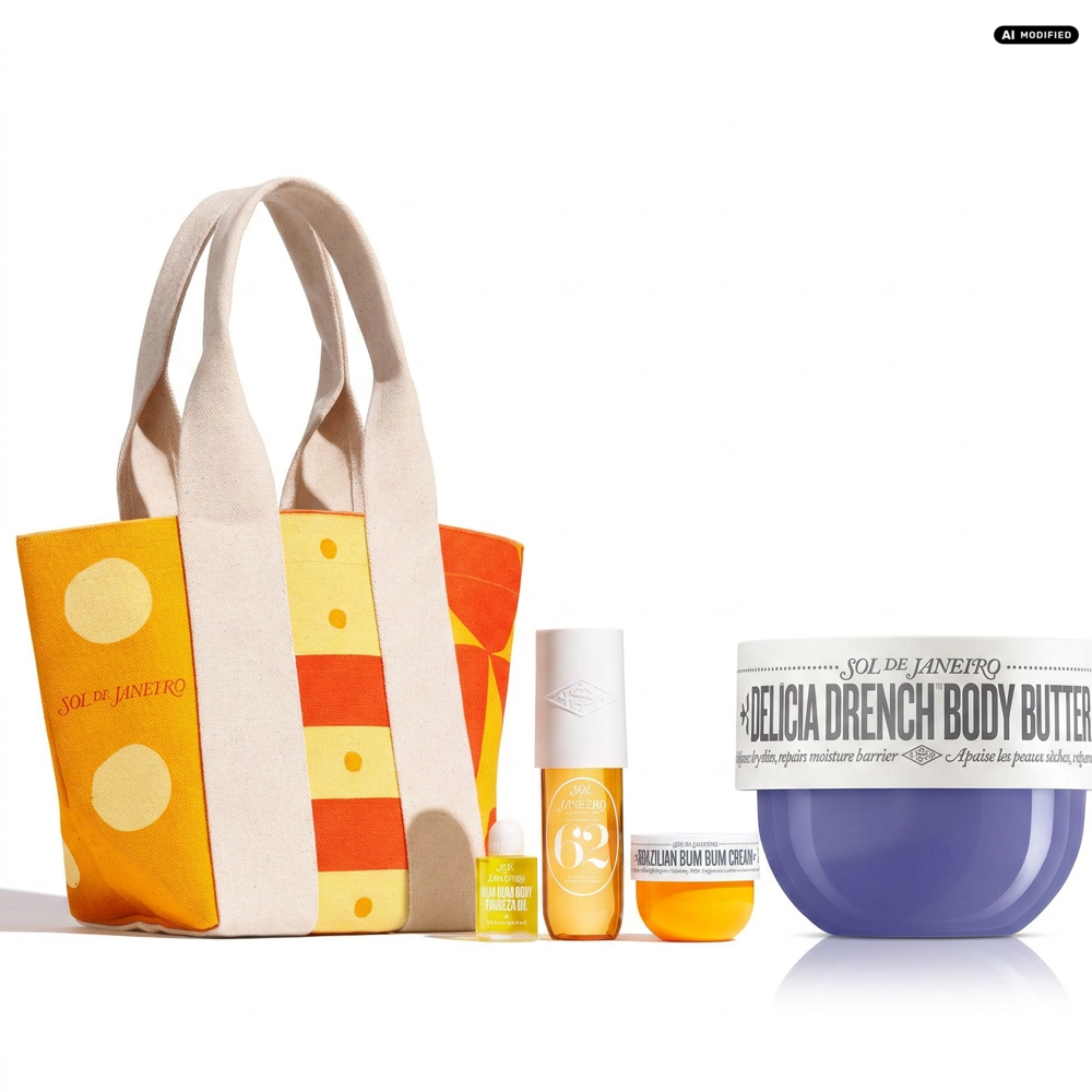 Sol de Janeiro The Sol Tote und Delícia Drench Pflege Set