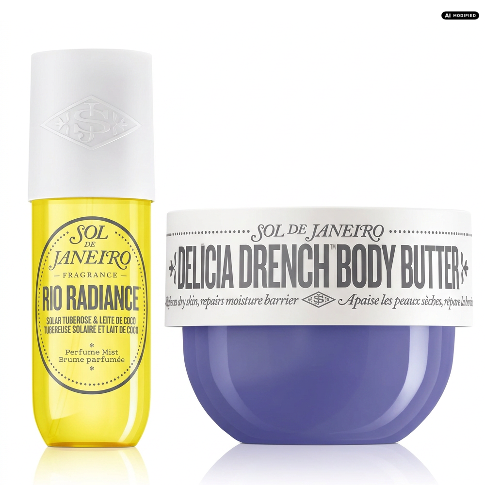 Sol de Janeiro Rio Radiance Mist und Delícia Drench Cream Pflege Duo