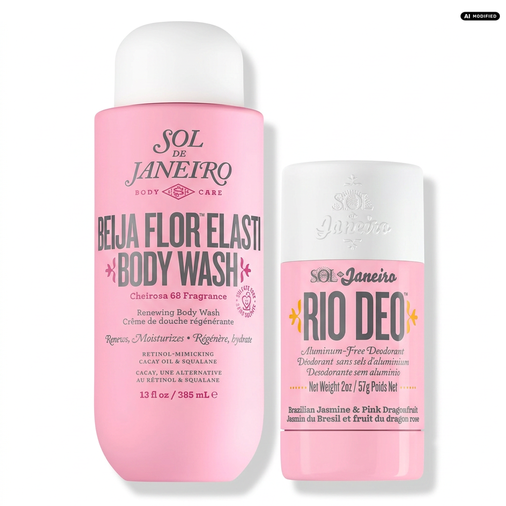 Sol de Janeiro Beija Flor Body Wash und Rio Deo Stick Pflege Duo