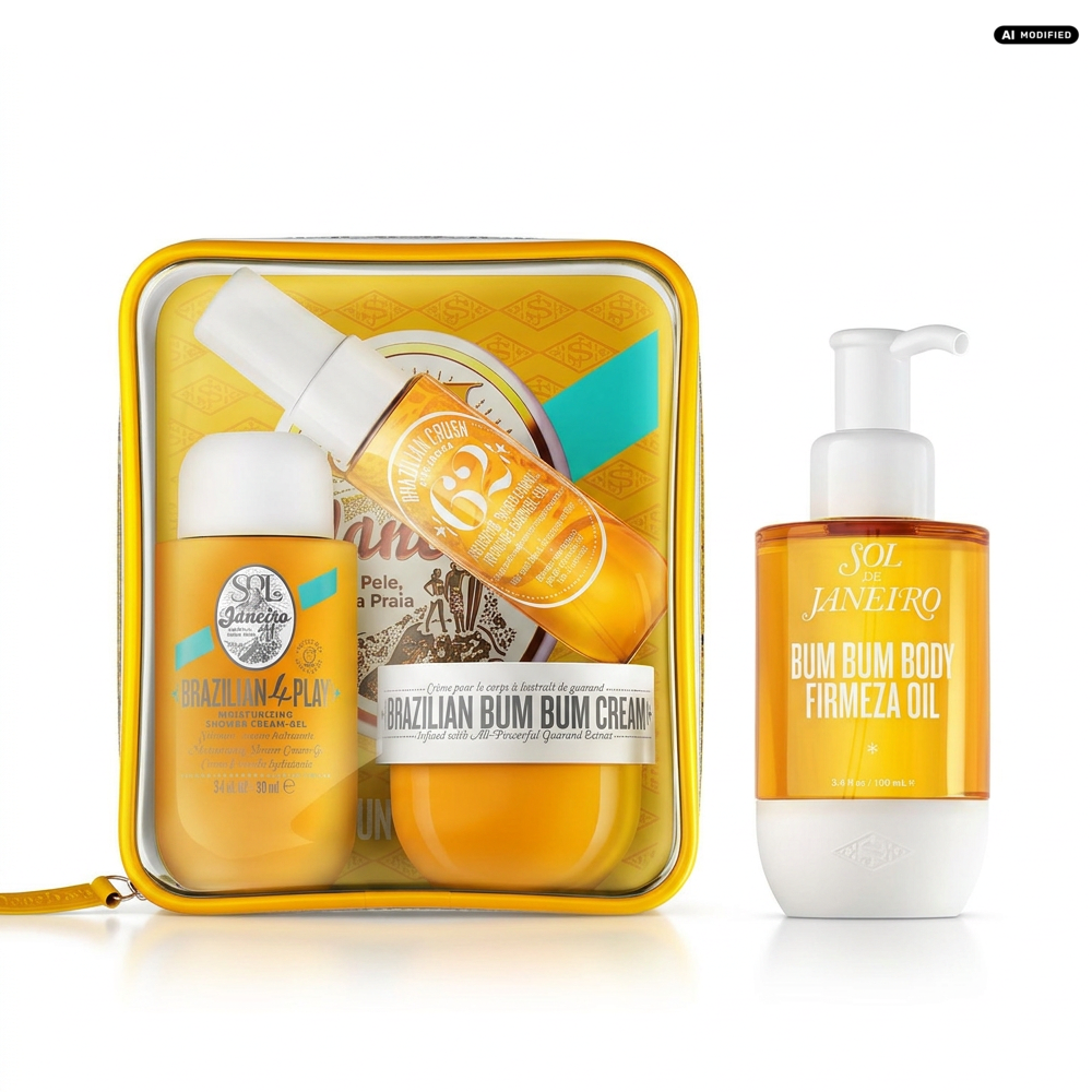 Sol de Janeiro Bum Bum Body Oil und Jet Set Pflege Duo