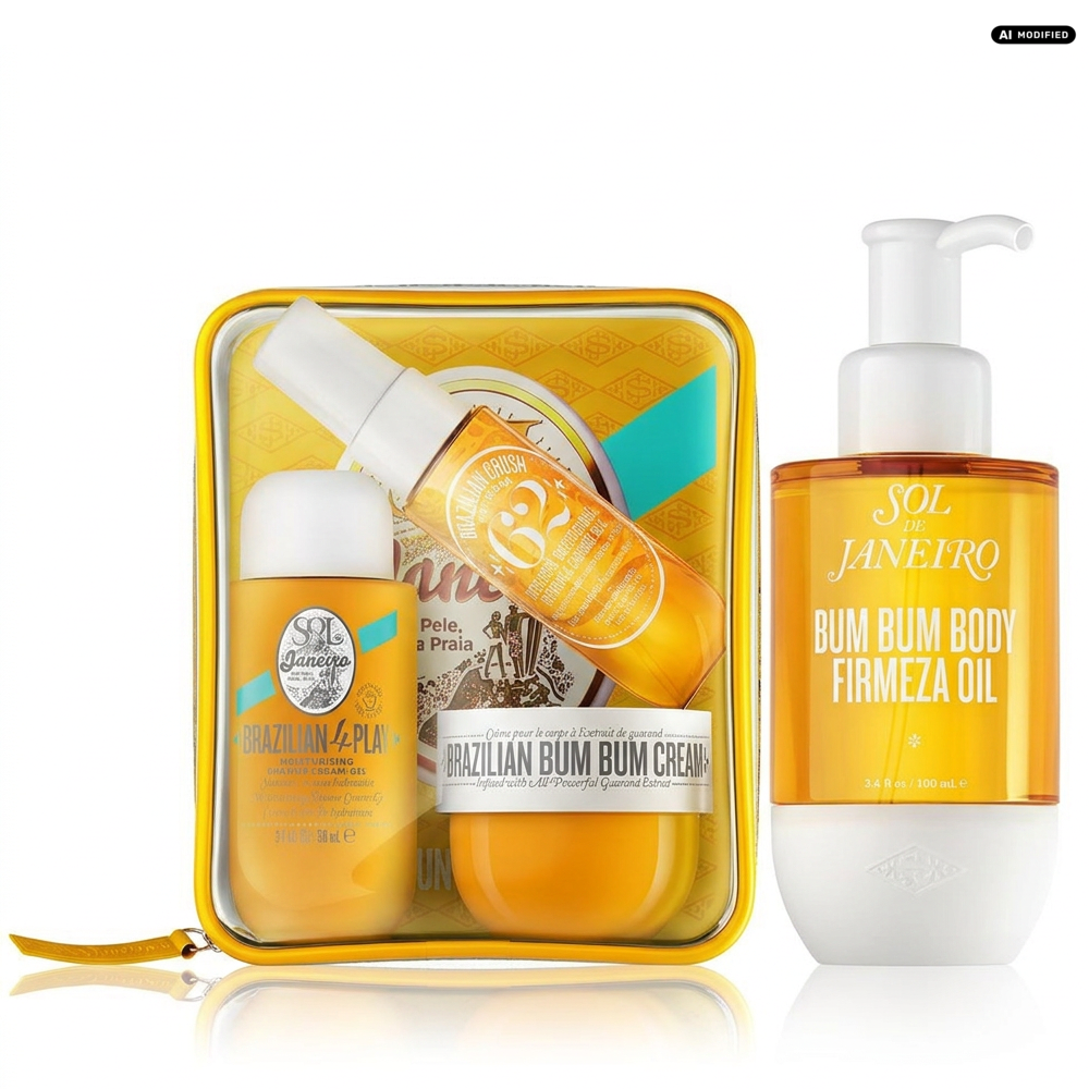 Sol de Janeiro Bum Bum Body Oil und Jet Set Pflege Duo