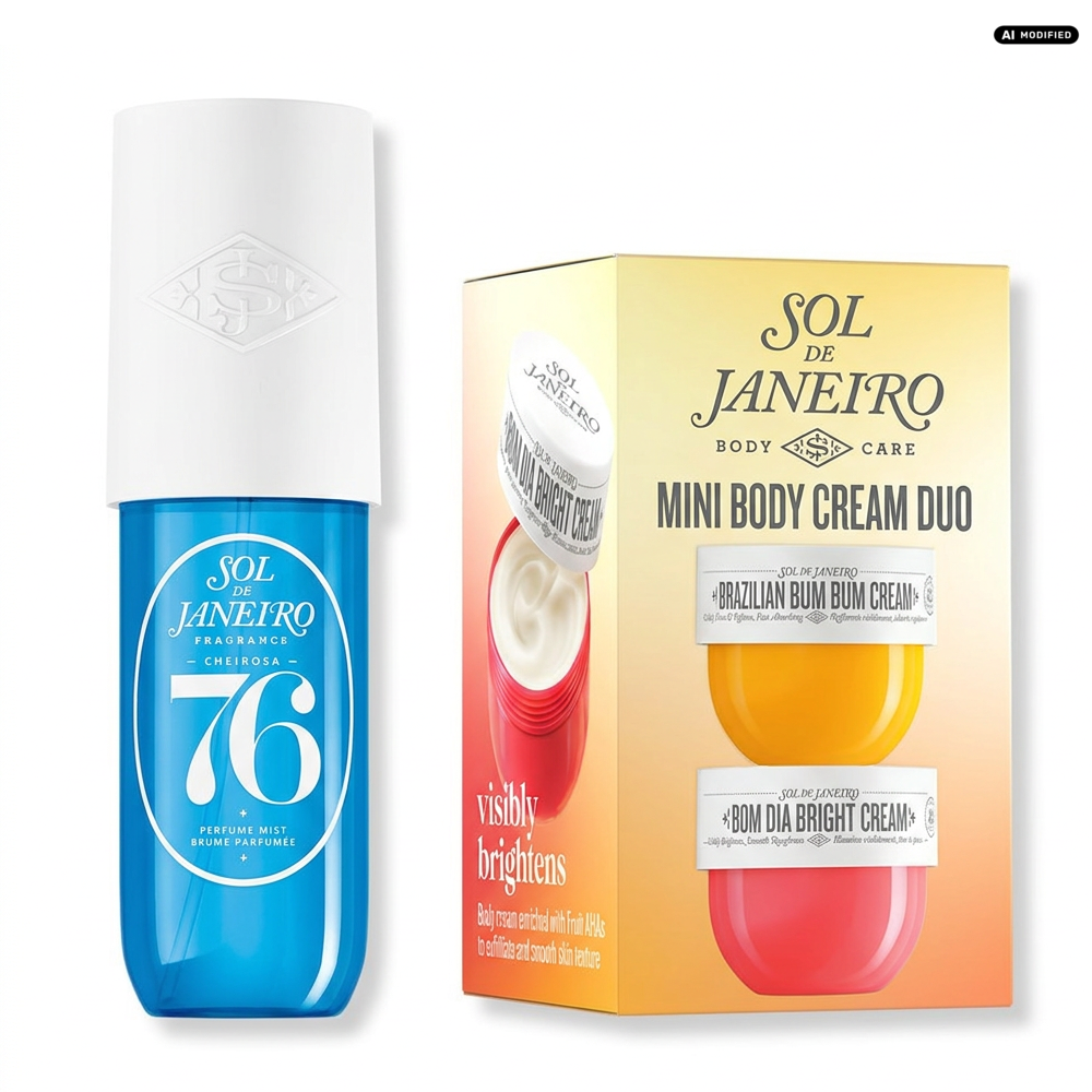 Sol de Janeiro Cheirosa 76 Body Mist und Mini Body Cream Pflege Duo