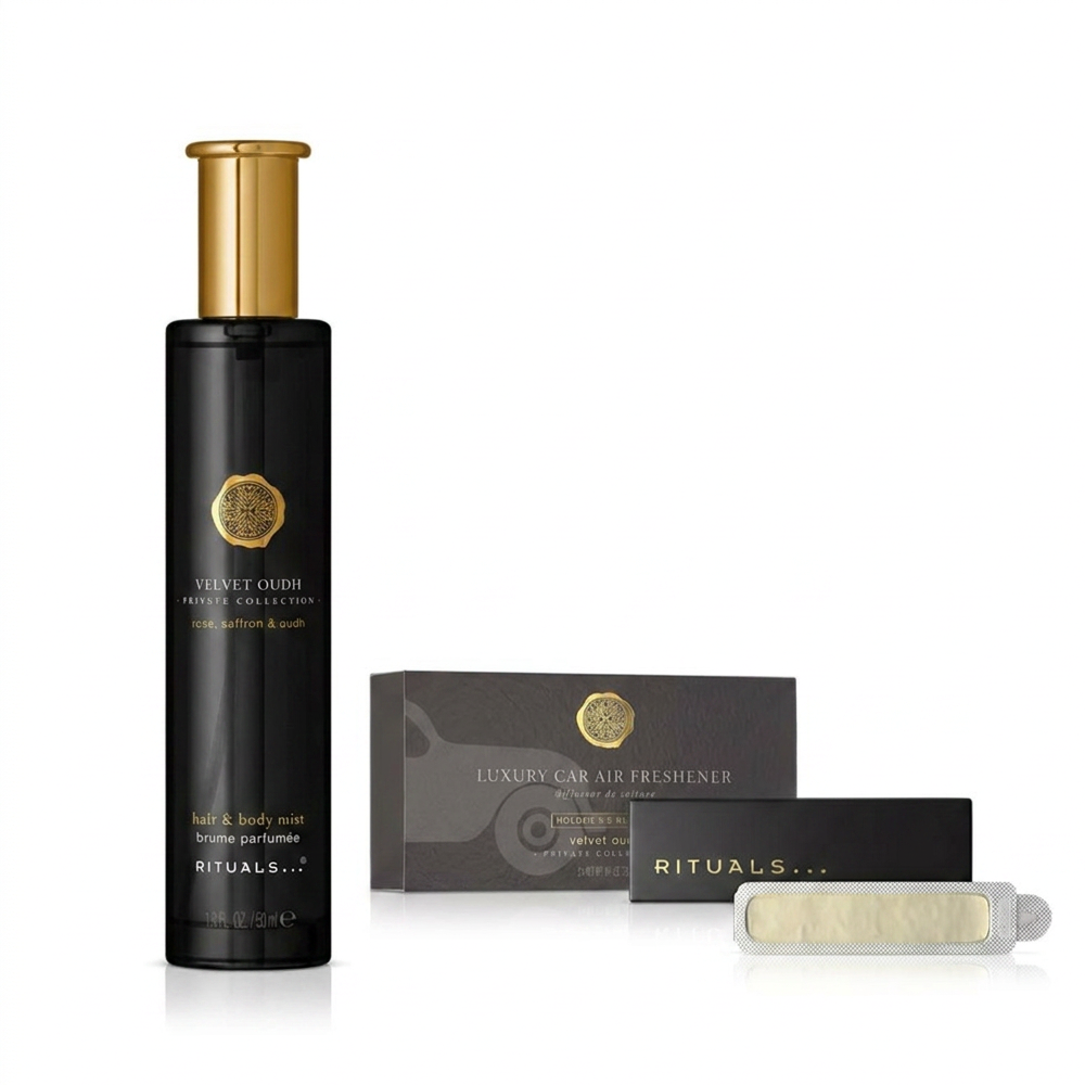 Rituals Velvet Oudh Hair Body Mist und Car Perfume Duo