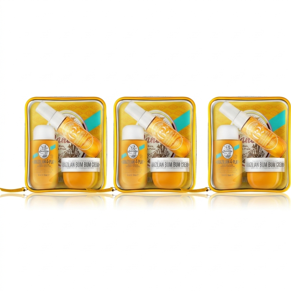 Sol de Janeiro Bum Bum Jet Set Luxus-Geschenkset 3er Set