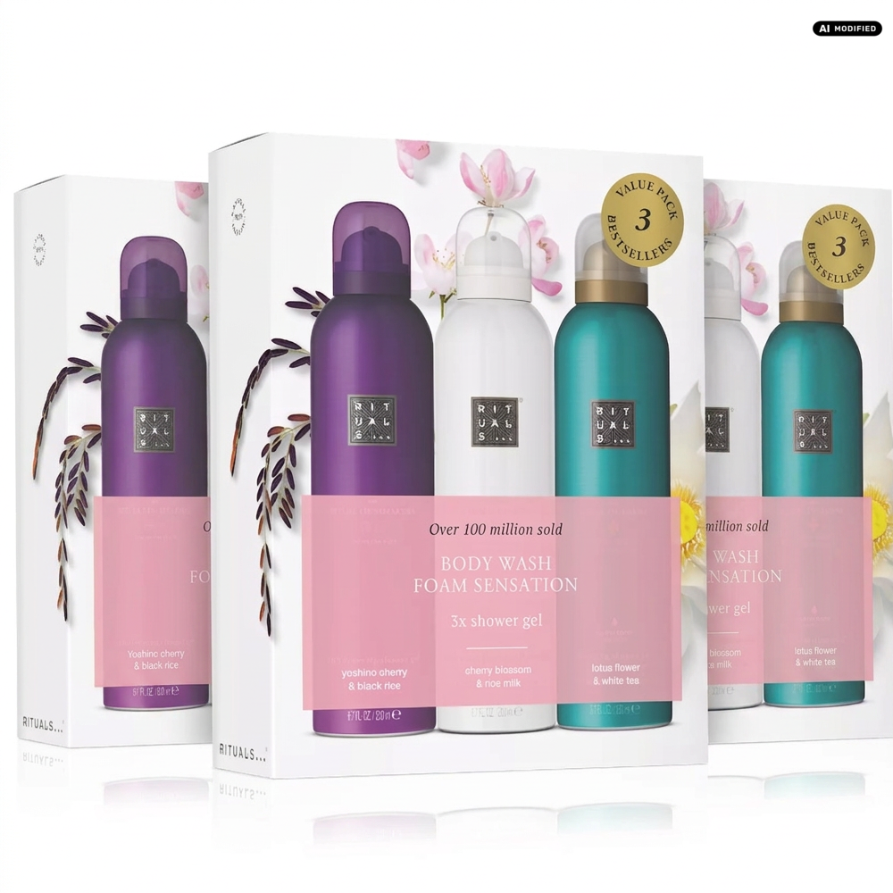 Rituals Shower Foam Discovery Value Pack 3er Set
