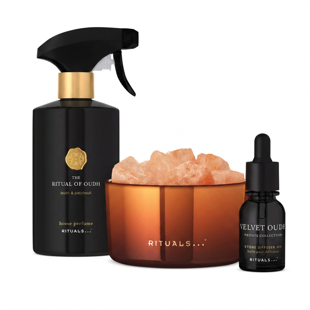 Rituals Oudh Raumspray und Velvet Oudh Salzstein Home Duo