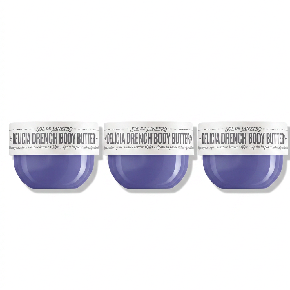 Sol de Janeiro Delícia Drench Body Butter 3er Set