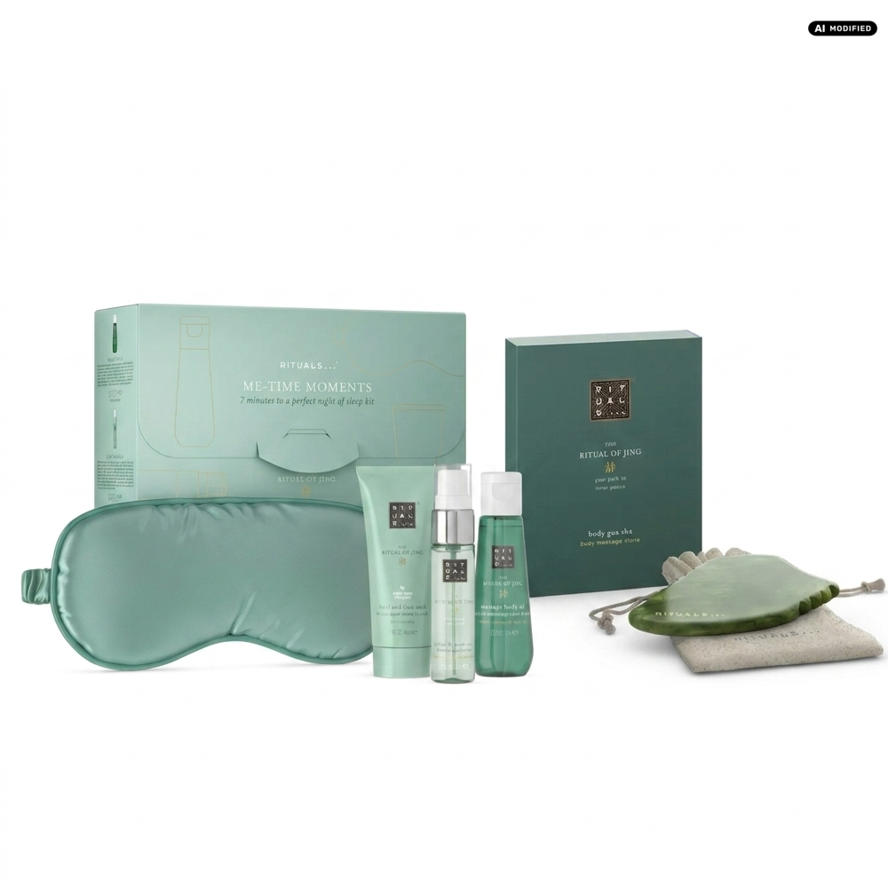 Rituals Jing Me Time Set mit Gua Sha Stone Pflege Duo
