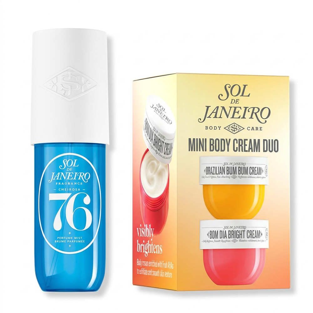 Sol de Janeiro Cheirosa 76 Body Mist und Mini Body Cream Pflege Duo