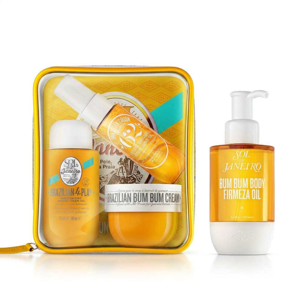Sol de Janeiro Bum Bum Body Oil und Jet Set Pflege Duo