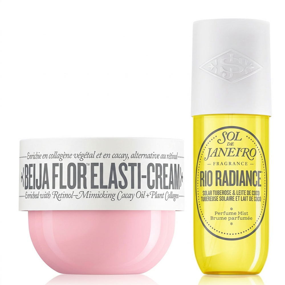 Sol de Janeiro Beija Flor Elasti Cream und Rio Radiance Pflege Duo