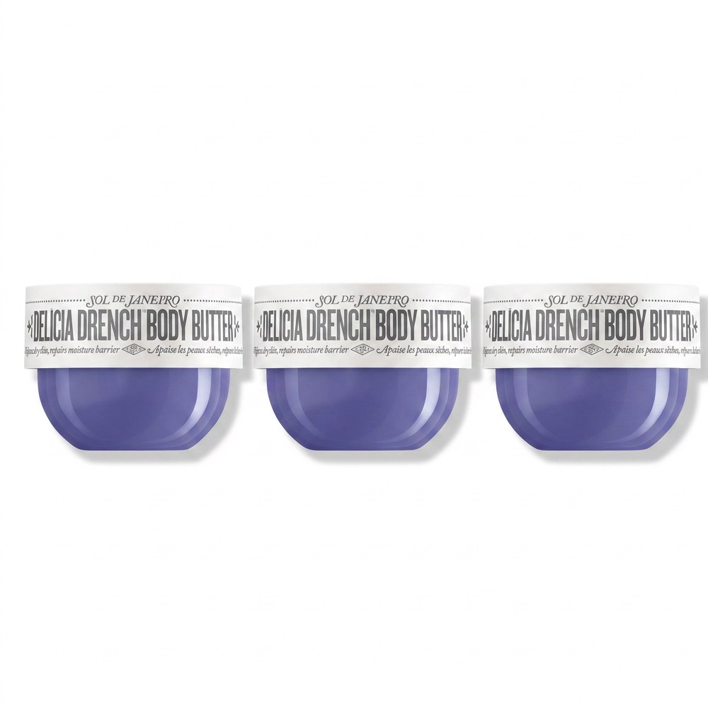 Sol de Janeiro Delícia Drench Body Butter 3er Set