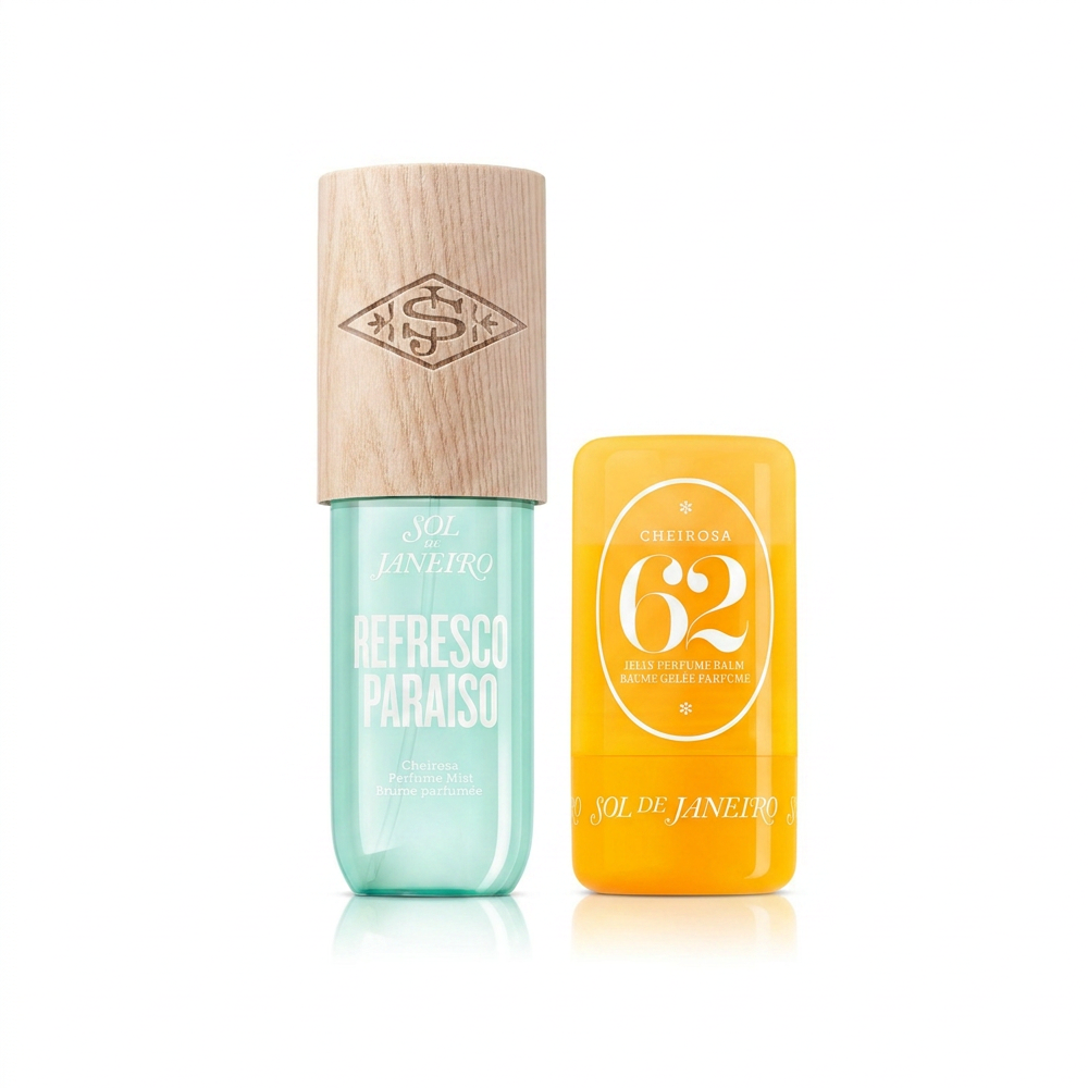 Sol de Janeiro Cheirosa 62 Jelly Perfume Balm und Refresco Paraiso Duo