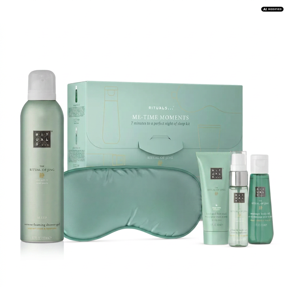 Rituals Jing Relax Duschgel und Me Time Pflege Set Duo