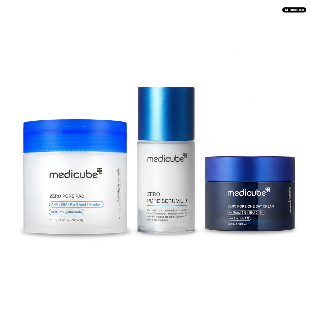 Medicube Zero Pore Gesichtspflege Komplett Set