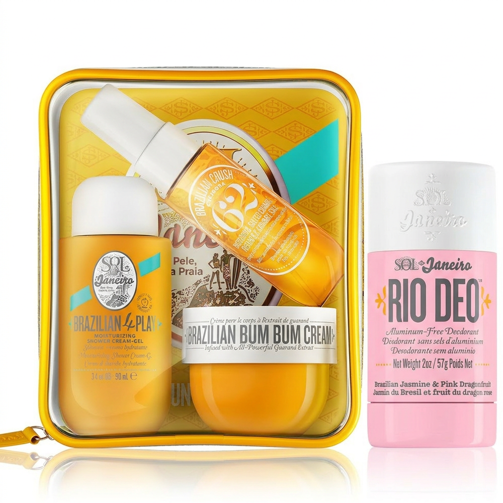 Sol de Janeiro Bum Bum Jet Set Orange und Beija Flor Deo Set
