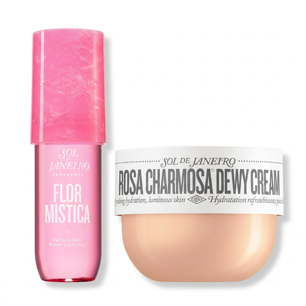 Sol de Janeiro Flor Mística Mist Rosa Charmosa Cream Pflege Duo