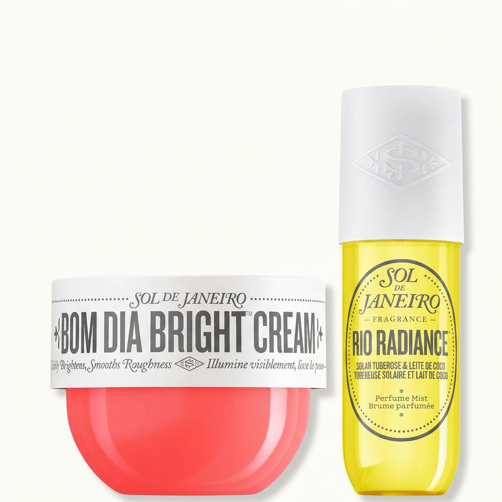 Sol de Janeiro Bom Dia Bright Cream und Rio Radiance Pflege Duo