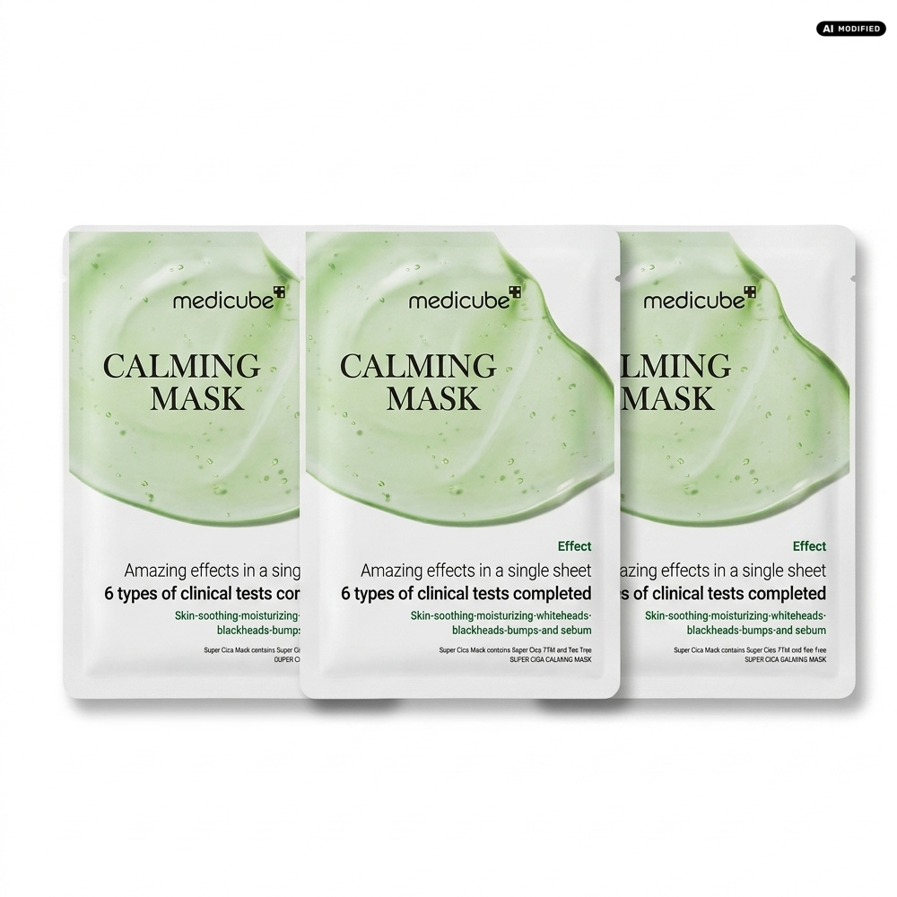 Medicube Super Cica Calming Mask 3er Set