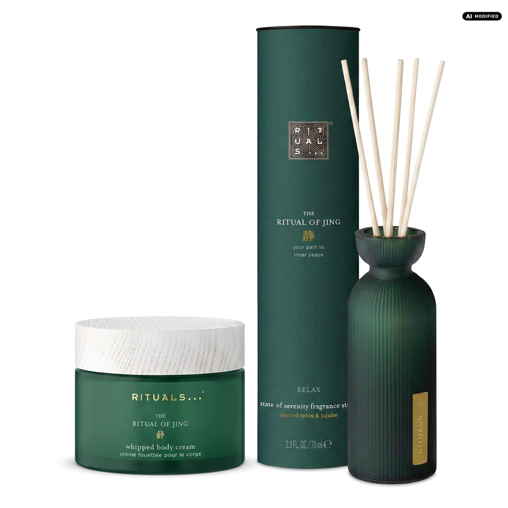 Rituals Jing Duftstäbchen und Body Cream Refill Duo