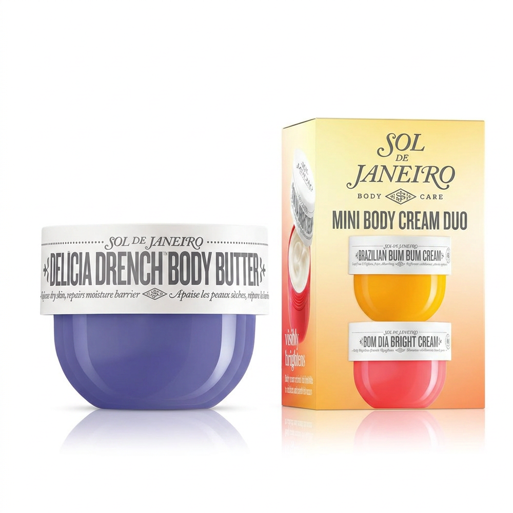 Sol de Janeiro Brazilian Delícia Body Butter Travel Set Duo