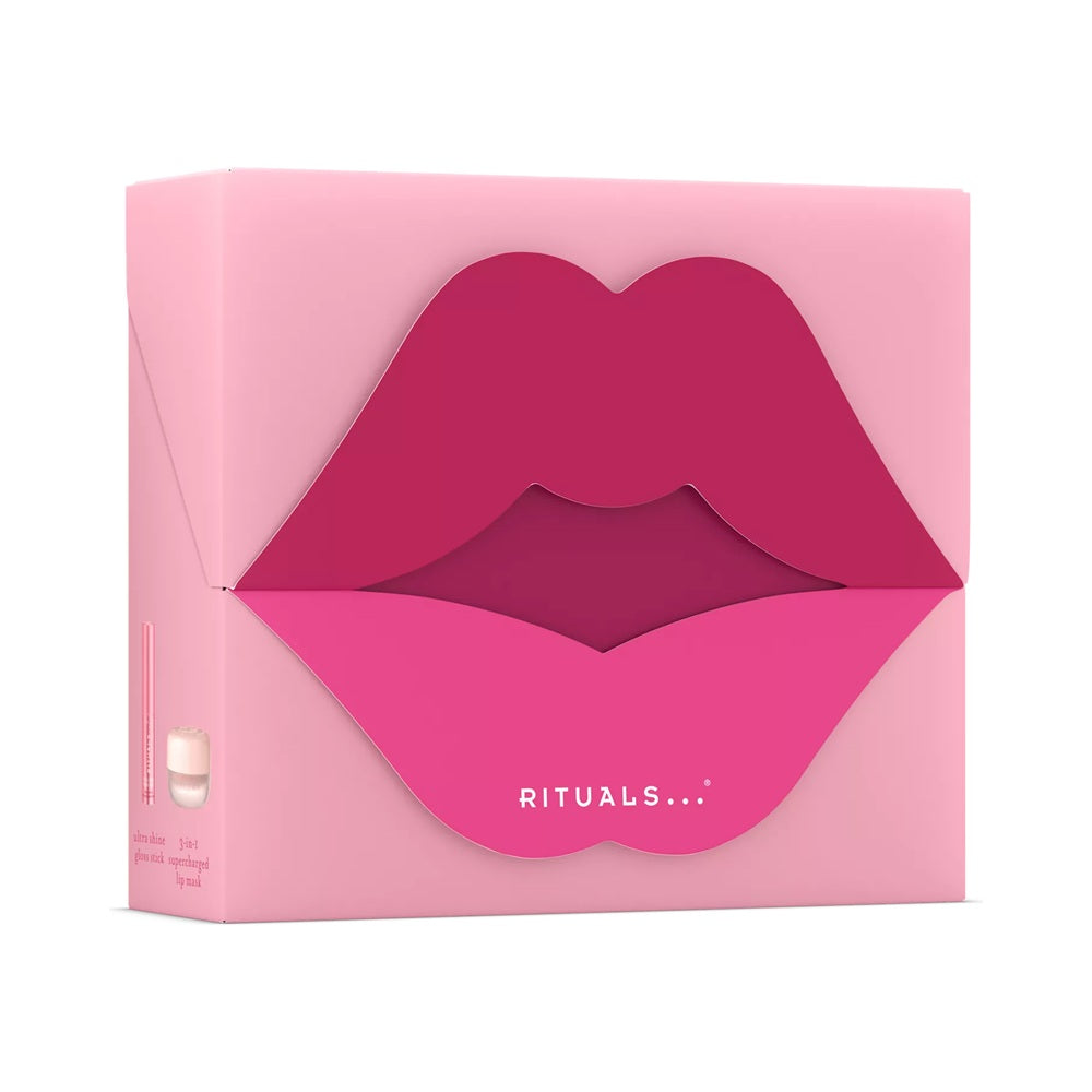 Clean-Girl Glow 4-teiliges Lippen & Rouge Set