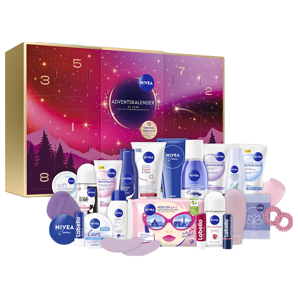 NIVEA Adventskalender 2026 Verwöhnmomente 24-teilig