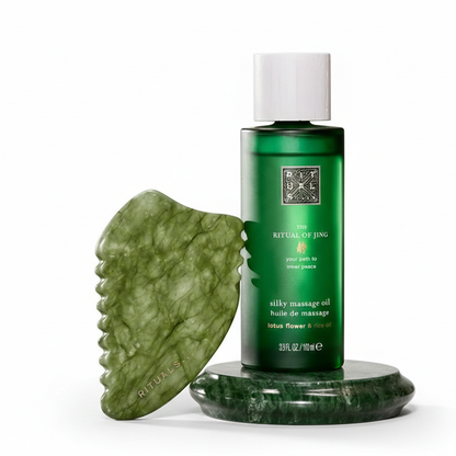Rituals The Ritual of Jing Gua Sha Stone & Massage Oil Set