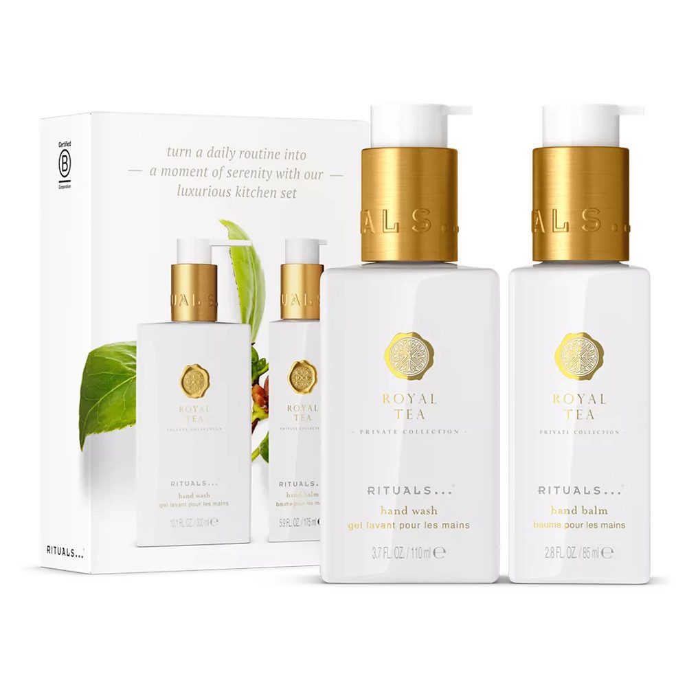 Rituals Royal Tea Kitchen Set – Handseife 110 ml & Handbalsam 85 ml