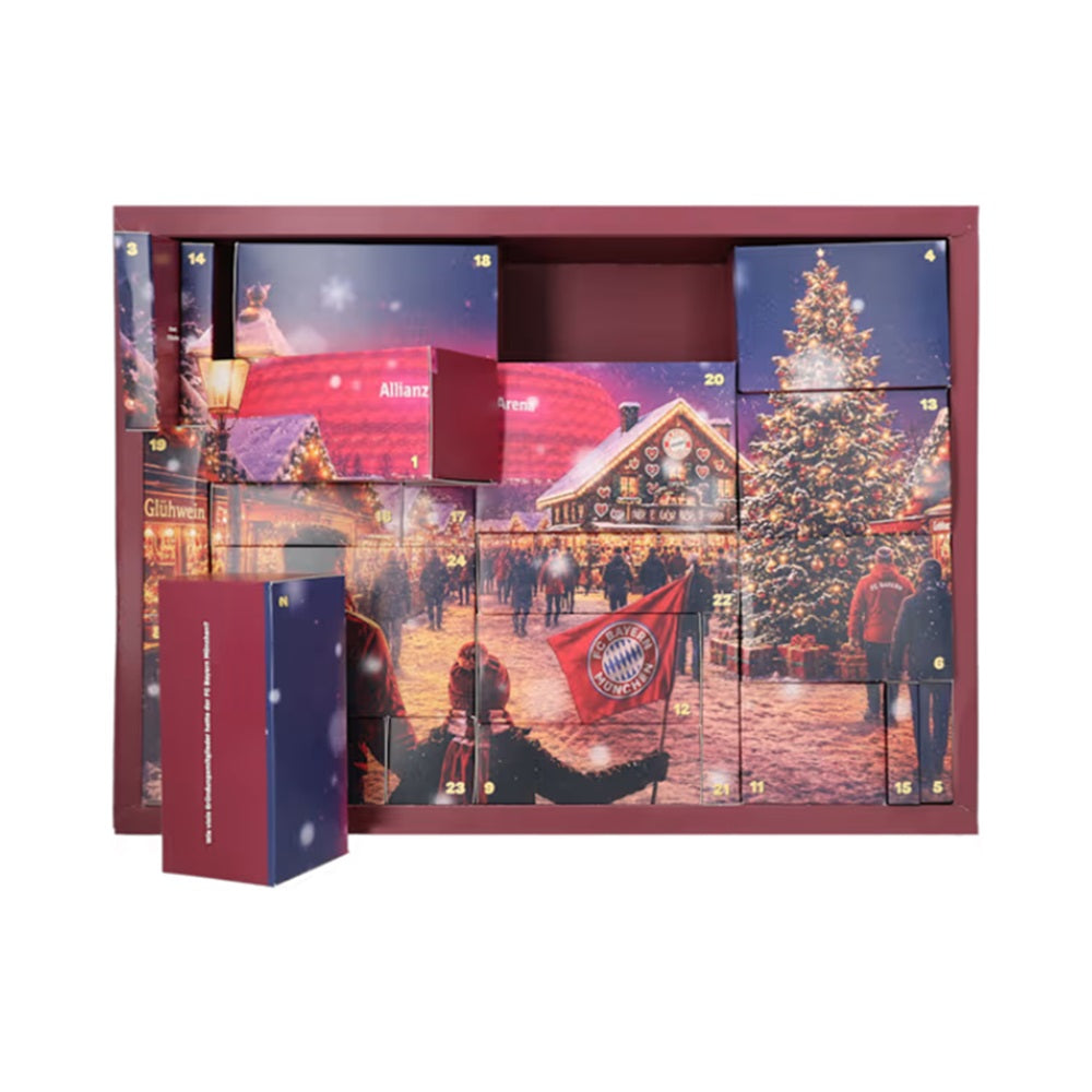 FC Bayern Adventskalender Premium Mehrfarbig