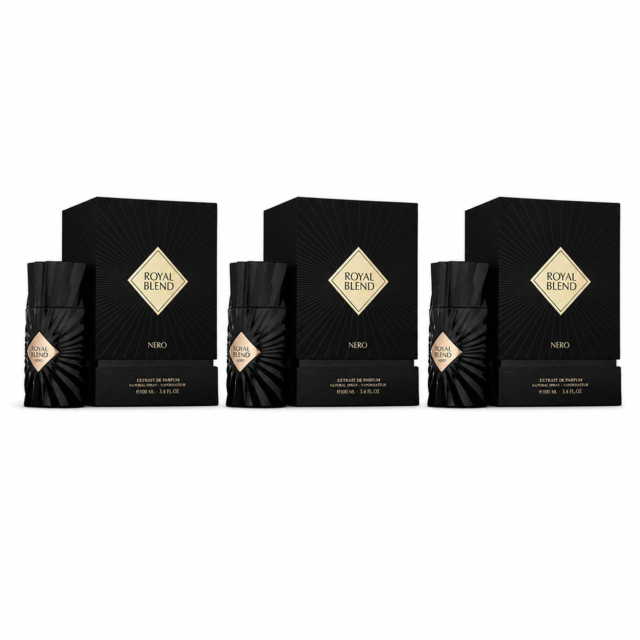 Fragrance World French Avenue Royal Blend Nero 3er Set
