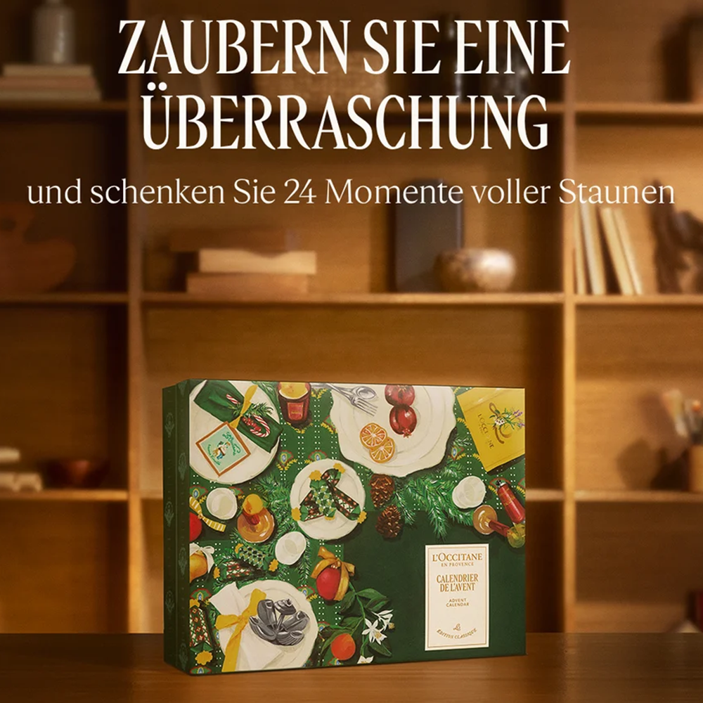 L'Occitane Adventskalender Klassische Edition 2025 – 24-tlg. Set