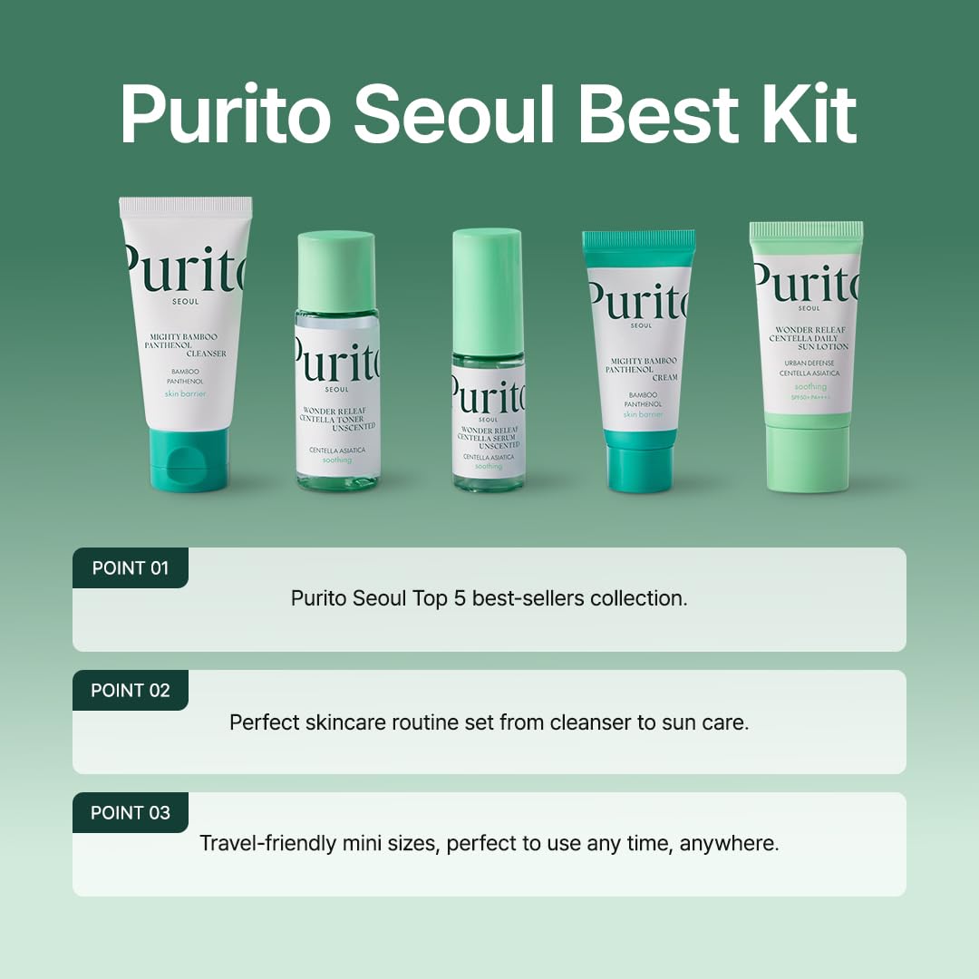 Purito Seoul Best Kit Gesichtspflege Reiseset