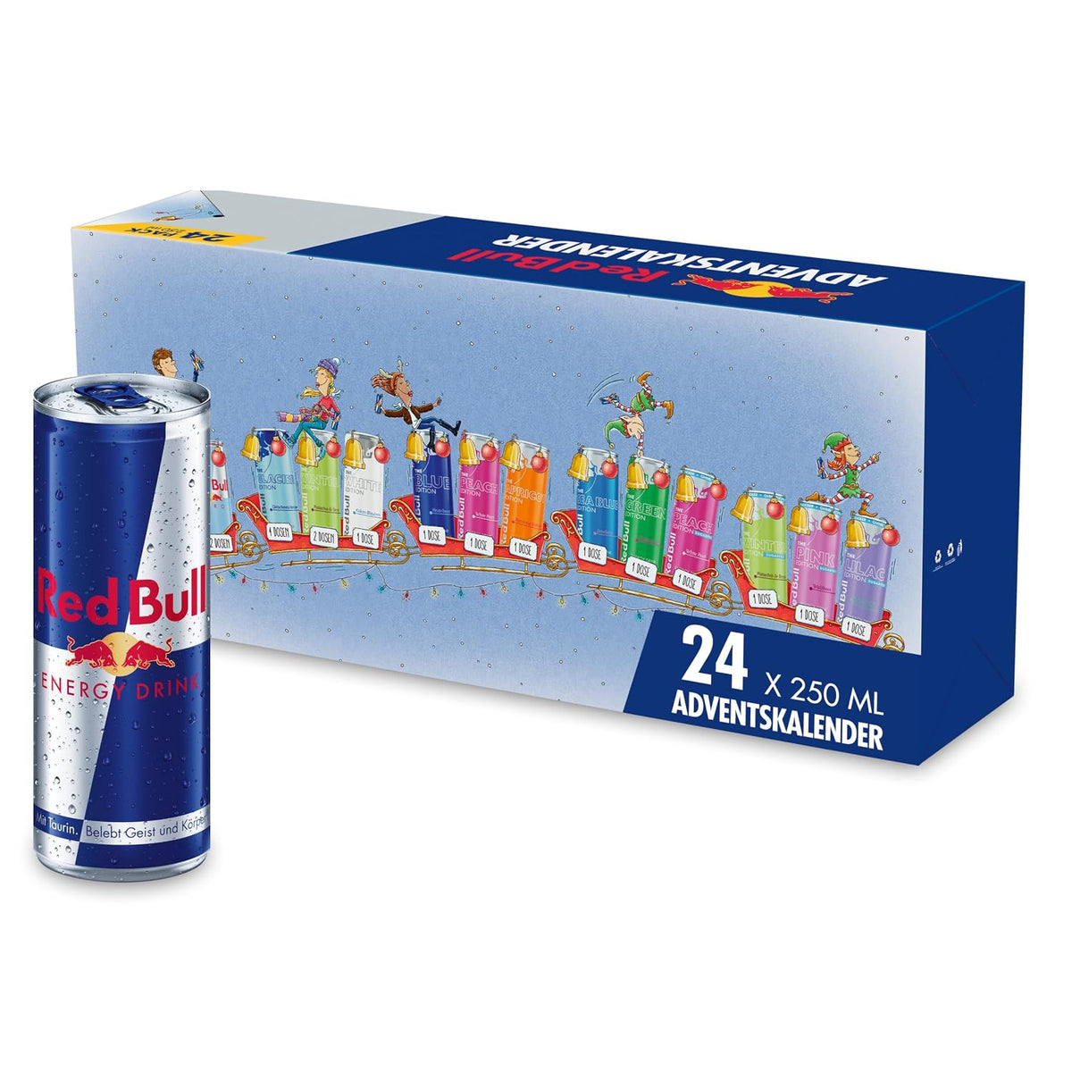 Red Bull Adventskalender 2026 24x0,25 l