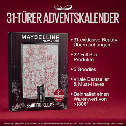 Maybelline New York Advent Calendar 31-Door 2026
