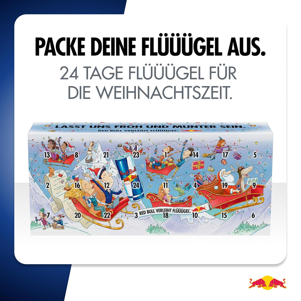 Red Bull Adventskalender 2026 24x0,25 l