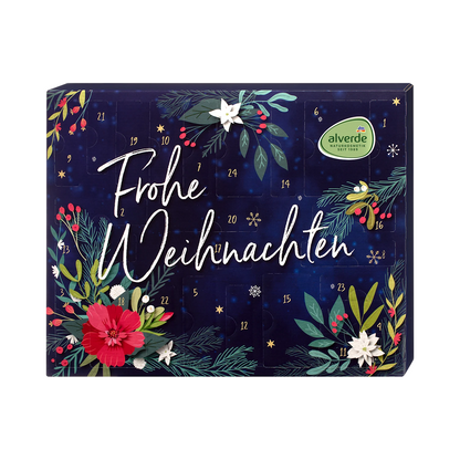alverde NATURKOSMETIK Adventskalender 2026 Frohe Weihnachten