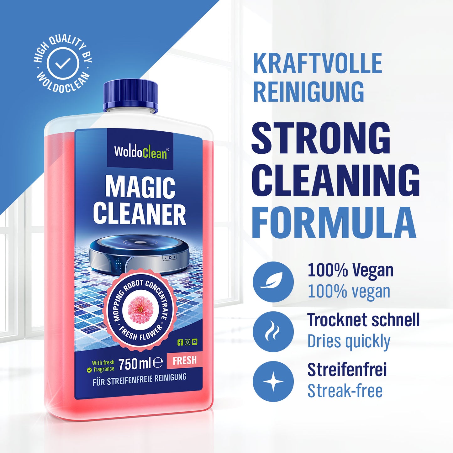Woldoshop Bodenreinigung Reinigungsmittel