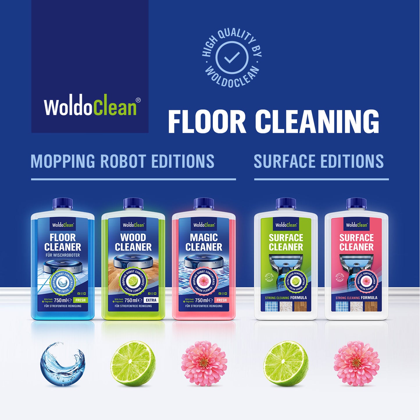 Woldoshop Bodenreinigung Reinigungsmittel