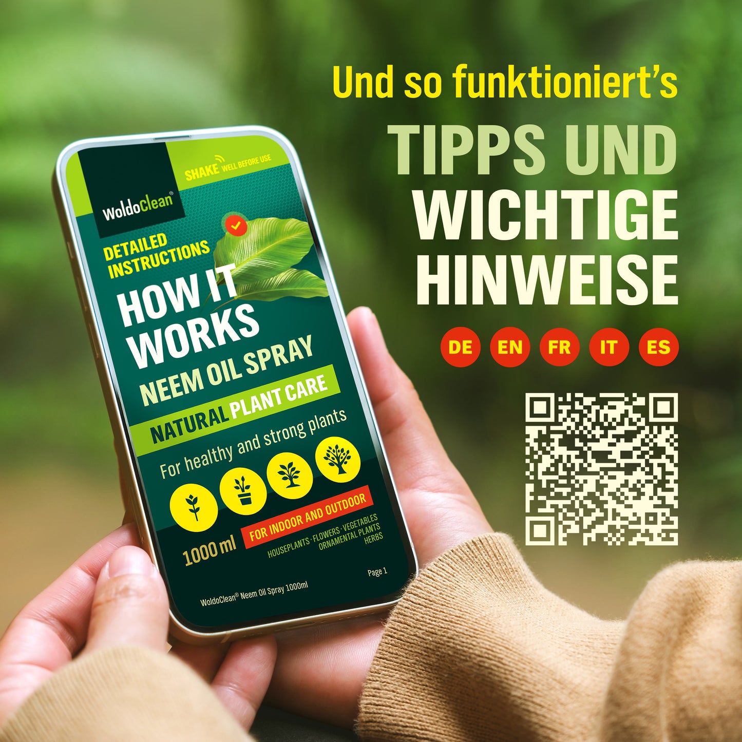 Woldoshop Blumendünger flüssig