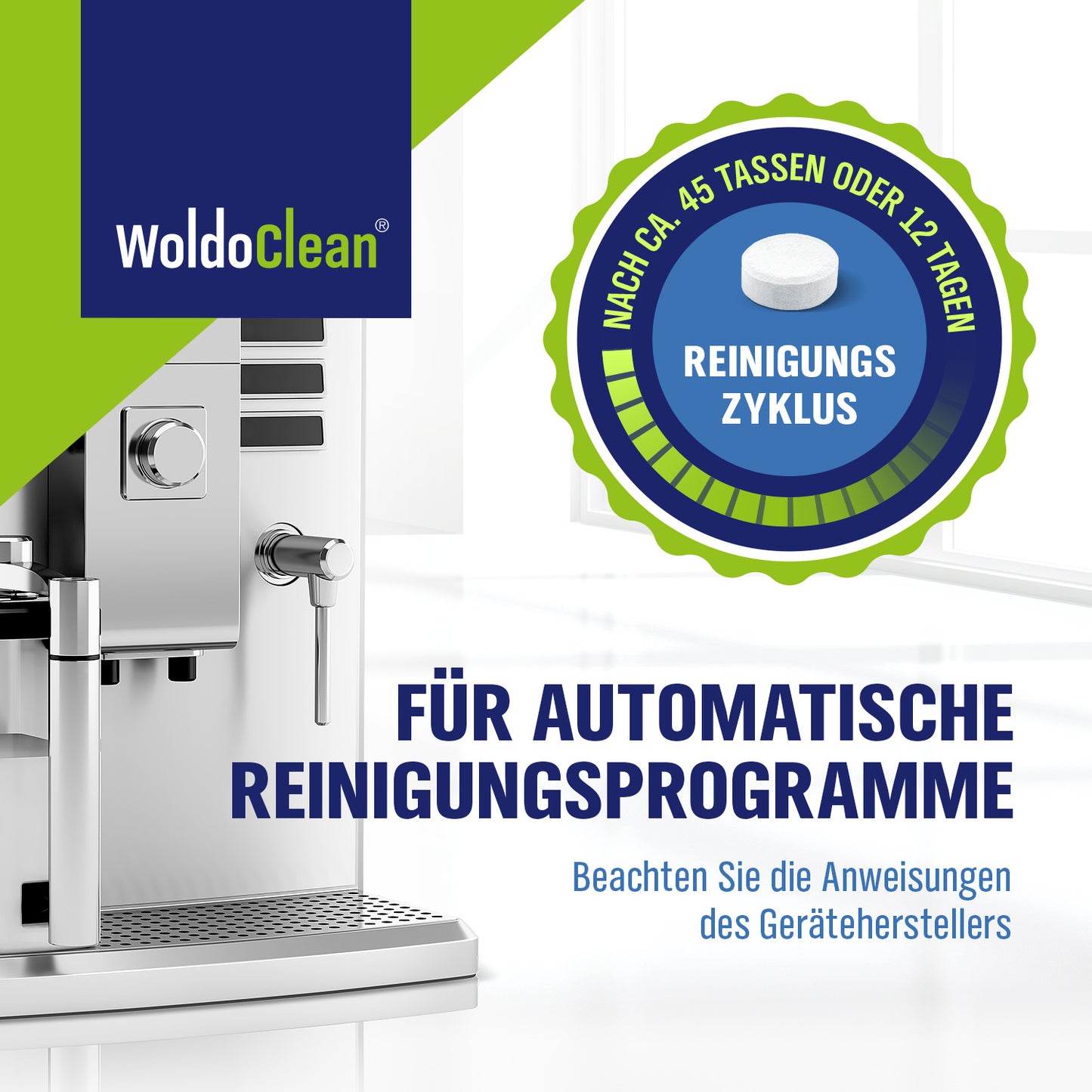 Woldoshop Reinigungstabletten Kaffeemaschine