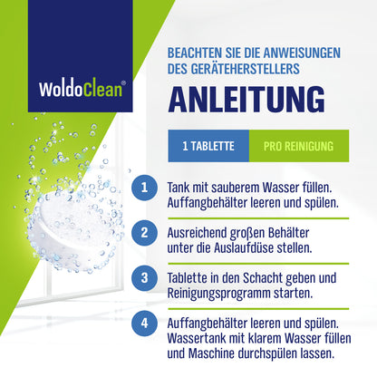 Woldoshop Reinigungstabletten Kaffeemaschine