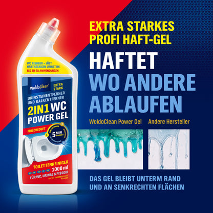 WoldoClean 2in1 Urinsteinentferner Gel 1L Frischduft