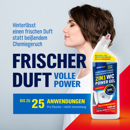 WoldoClean 2in1 Urinsteinentferner Gel 1L Frischduft