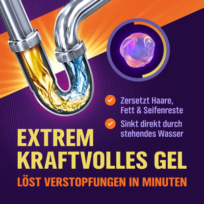 Woldoshop Abflussreiniger Abflussfrei Flüssig