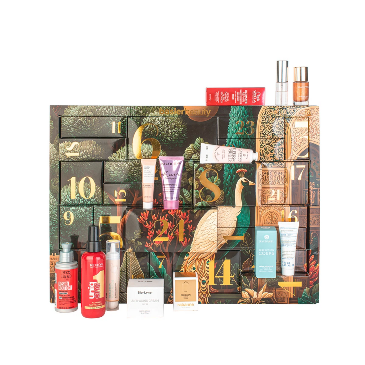 baslerbeauty Adventskalender 2026 Gold – 24-tlg. Beauty-Set