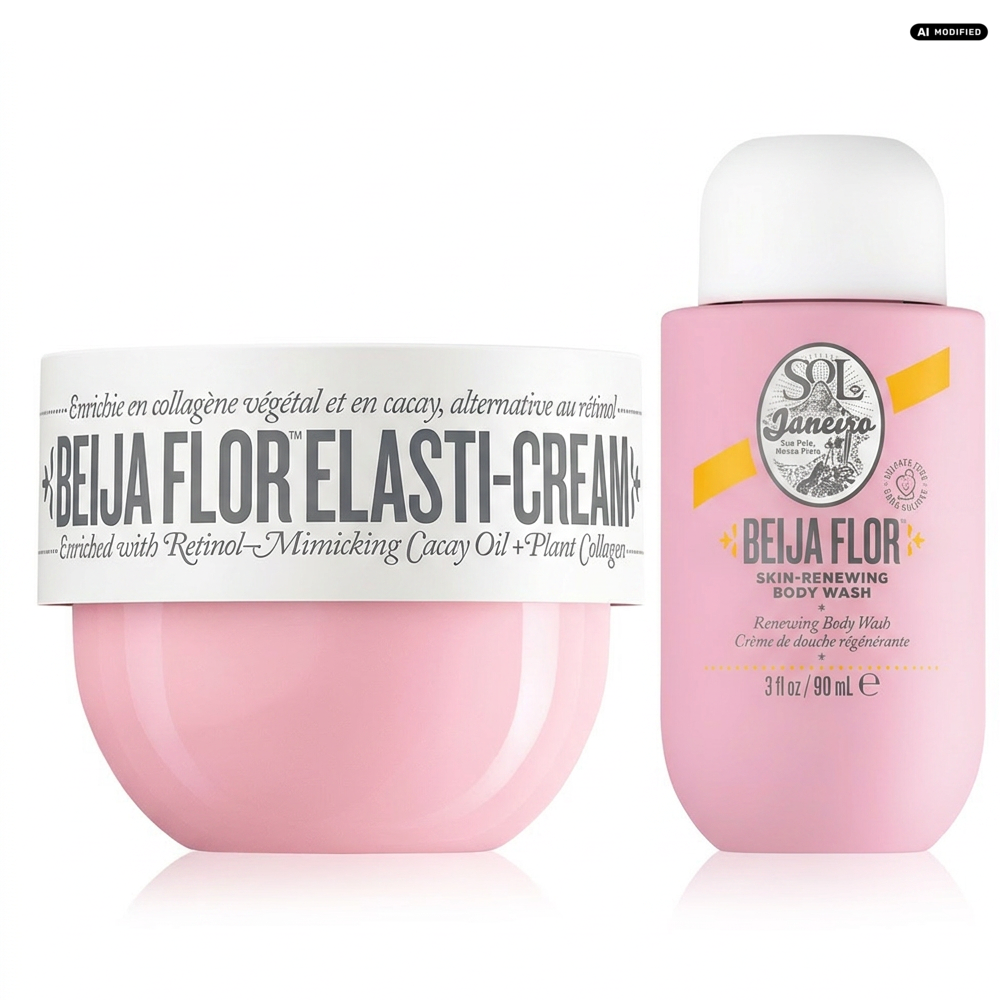 Sol de Janeiro Beija Flor Body Wash und Elasti Cream Pflege Duo