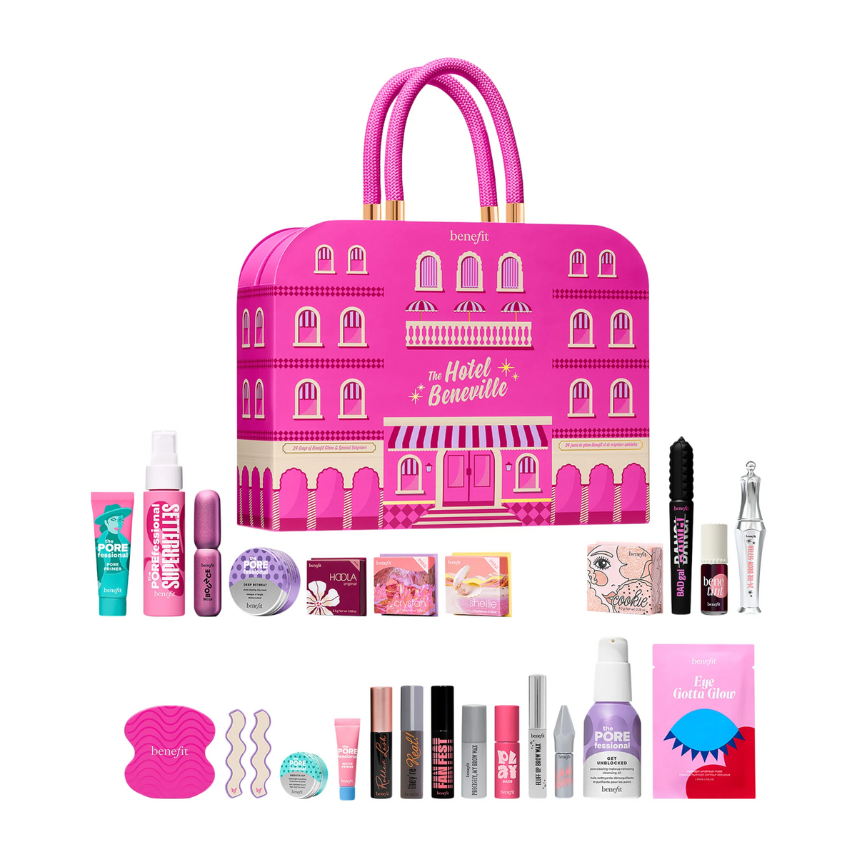 Benefit The Hotel Beneville Adventskalender – 24-tlg. Make-up-Set