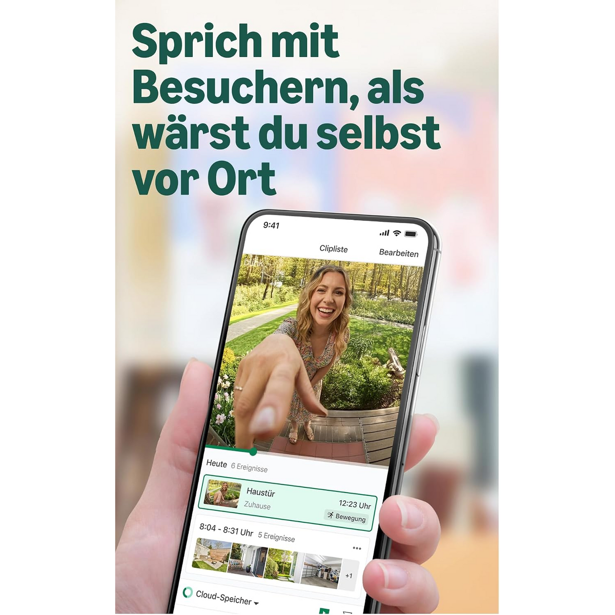 Blink Videotürklingel 2K+ schwarz